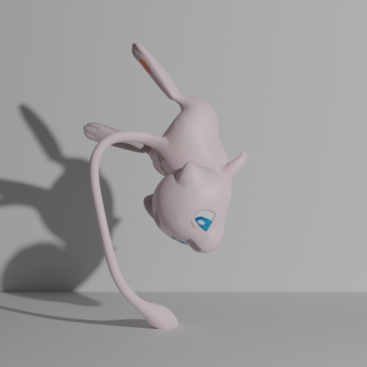 🐉 Mew pokemon 3D print model・ STL File for ・Cults
