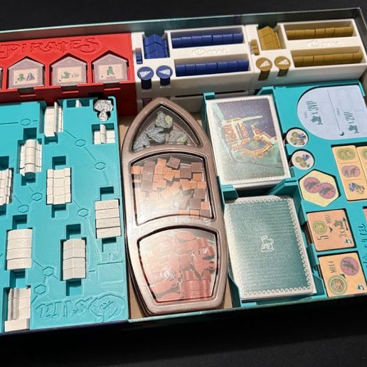 Ostia and All Expansions Game Box Insert