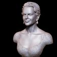 11.jpg Nicole Kidman Bust 3D print model