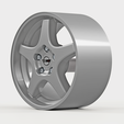 ST3.png Jantes décalées - Chevrolet Corvette ZR1 (1995) - Jantes réelles pour modèles réduits (Fichiers STL avec et sans moyeu)
