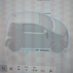 244517596_1224503568056946_6962062215742352534_n.jpg Fichier STL gratuit Modèle Toyota IQ (deluxe)・Design à télécharger et à imprimer en 3D, MikeRuby