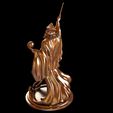 r04.jpg Wizard statue 3D print model