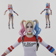 Portada.png Harley Quinn Lowpoly Rigged