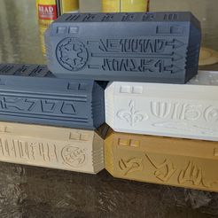 IMG_20180512_135750.jpg Archivo STL gratuito Star Wars Legion Terrain - Vainas de Carga・Objeto para descargar e imprimir en 3D