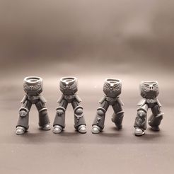 Perna de armadura de força dos Serafins Sanguinários MK10