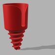 foto.png Screw‑in Beach Holder for 33cl Cans