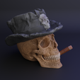 2.png Cowboy skull with cigar