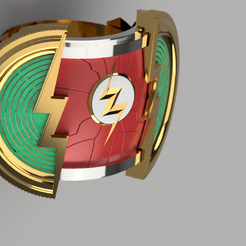 drhbrfhrjjj.png 3D-Datei The Flash - Flash Lightning Opening Ring - 3D-Modell・Vorlage für 3D-Druck zum herunterladen
