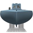 10.jpg Low Profile Stealth Semi Submersible Interceptor 1m RC Ready 3D Printable Model