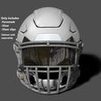 BPR_Composite8a.jpg SHOC Visor and Facemask III for NFL Riddell SPEEDFLEX Helmet