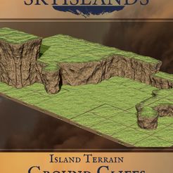 resize-25.jpg -Datei Sky Islands: Ground Cliffs herunterladen • 3D-druckbare Vorlage, AetherStudios