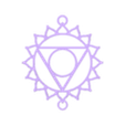 chakra 5.stl chakras for pendant