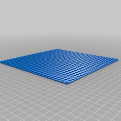 938cb3098188b9d03c141fd4db356df2.png Free STL file Lego baseplate 24x24・3D printing template to download