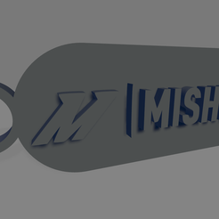 Mishimoto.png Archivo STL Llavero Mishimoto・Objeto imprimible en 3D para descargar