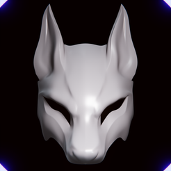 zorroz41.png STL file Kitsune Demon Fox Mask Mascara de Zorro Kitsune 8・3D printer model to download, AlexCamposNexus