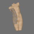comb3.png STL file Female Torso Comb・3D printable model to download