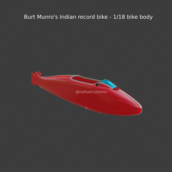 New-Project-(40).png Fichier STL La moto de record indien de Burt Munro - carrosserie de moto 1/18・Design à télécharger et à imprimer en 3D