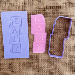 BABY.png Baby Shower COOKIE CUTTER COOKIE CUTTING COOKIES