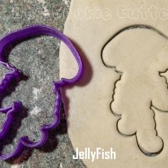 jellyfish.JPG STL-Datei Jellyfish Cookie Cutter・Modell zum Herunterladen und 3D-Drucken