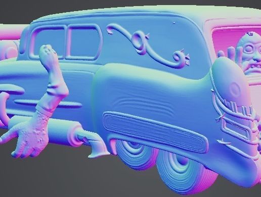 The "Not Dead Yet" Hot Rod Hearse