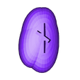 Nauthiz Runestone.stl Fichier STL Jeu de pierres de course de Futhark・Modèle pour imprimante 3D à télécharger