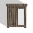 Wardrobe-3-2.png MINIATURE Wardrobe 1:24 SCALE