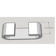 poignée 1.JPG STL file Handle・3D printer design to download