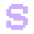 S.stl Letters and Numbers RETRO | Logo