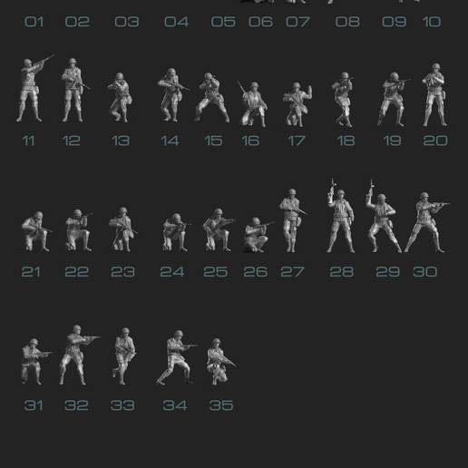 Guide0.png WWII Soldier Set 13