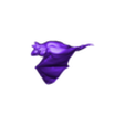 Bat right corr dec.stl BAT FLYING