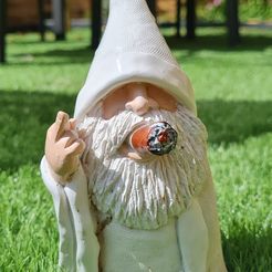20230516_160213.jpg Magician, garden gnome decoration. Print in place no support
