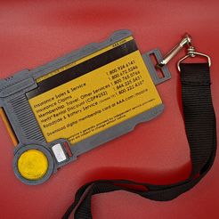PXL_20220423_221437081.jpg Télécharger fichier STL Porte-badge d'identification Multipass du Cinquième Élément • Design pour imprimante 3D, WinstonTheWolf