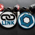 LINK_Keyring_Big1.jpg Crypto Keychain/Keyring Link-Chainlink