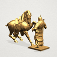 Warrior and Horse - 80mm B07.png Warrior and Horse