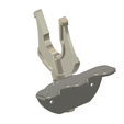 Edge-Mount-Oarlock-Sockets-em03-v5-19.png Edge Mount Oarlock Sockets for 1/2 inch with oar paddle holder d33mm em-03a 3d print cnc
