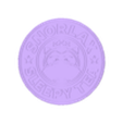 Snorlax Pokemon Sleepy coaster.stl Snorlax Pokemon Sleepy coaster