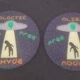 Ghyde-Abdux1.jpg Friend or Foe UFO coaster set
