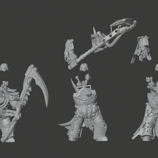 Part of Disgusting Resilient Terminator Bodyguard 3D model