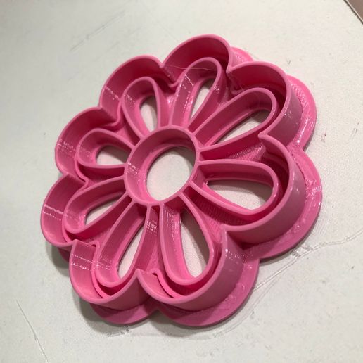 COOKIE CUTTER DAISY FLOWER COOKIE CUTTER COOKIE DAISY FLOWER 3D model