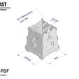 105-2.jpg Portable Camping Wood Stove DXF File,Firebox Plan BBQ,Collapsible Fire Pit,Functional