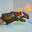 Thanos_Glove_DnD_3Demon-44.jpg 3D file The Infinity Gauntlet - Wearable DnD Dice Holder・3D printing template to download
