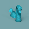 01.png Loch Ness Monster - Creative Decoration - STL Printable