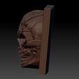 artistic_skull4.jpg Archivo STL gratis cráneo artístico・Objeto de impresión 3D para descargar
