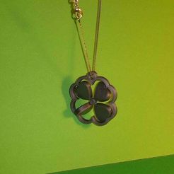 20160718_223108.jpg Free STL file Heart Clover - Lucky Clover・3D printer model to download