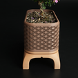 150_Rectangle_Kumiko-Bonsai-Planter-6.png Kumiko Bonsai Planter with Legs (Rectangle)
