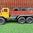 IMG_20230501_081900.jpg Crawler Bog 406 TRX6 Flatbed for Single Cab- 1/10 RC body attachment