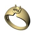 Split-braided-5mmdiamond-statement-ring-size6-9-05.jpg Archivo STL Anillo de diamante trenzado de 5 mm de ancho, tallas 6 a 9, modelo de impresión 3D・Plan imprimible en 3D para descargar, RachidSW