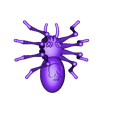 skull spider.stl Fichier STL gratuit Skully the spider・Design pour imprimante 3D à télécharger
