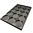 32mm-Round-Base-Adapter-5x3.jpg 26 STLs for Movement Tray Adapters. 20mm, 25mm, 32mm Round, 25mm x 50mm