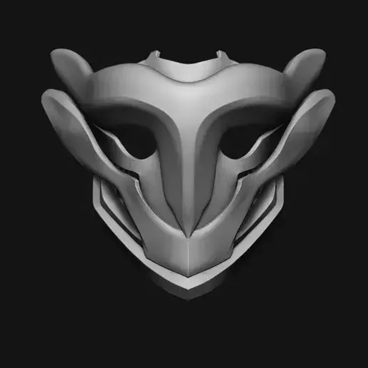 🦉 Ekko Owl Mask・ OBJ File for 3D printing・Cults
